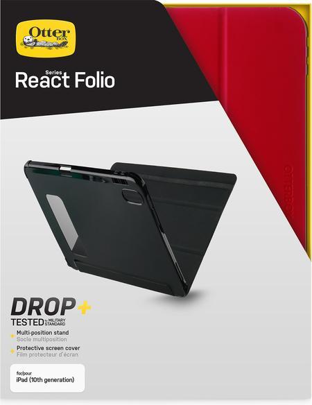 Image du produit OtterBox React Folio (iPad 2022 (10e génération), iPad 2025 (11e génération))