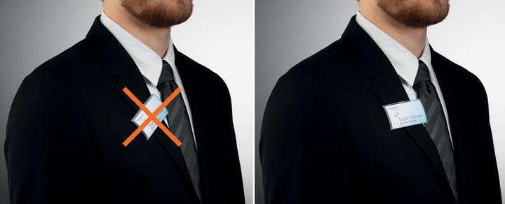 Actual product image Durable Namensschild