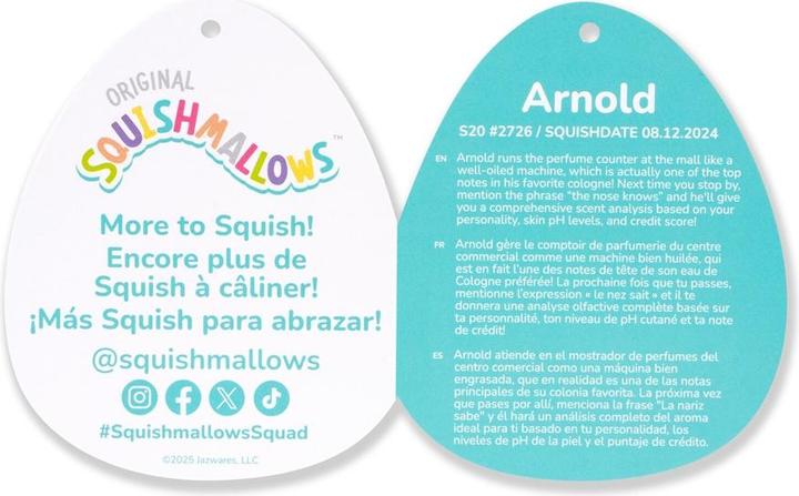 Actual product image Jazwares Squishmallows Hirtenhund 50cm (50 cm)