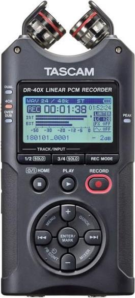 Produktbild Tascam DR-40X Audio-Recorder-Zubehör-Kopfhörer (Handheld)