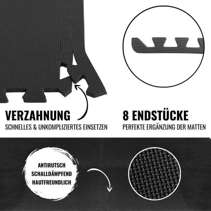Image du produit Gorilla Sports Tapis de protection Pièces d'extrémité (1.20 cm)