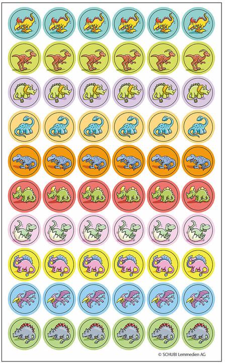 Produktbild Motivationssticker Dinos (602 Sticker)