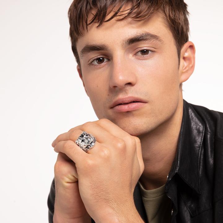 Immagine prodotto Thomas Sabo Anello tigre d'argento (64, 925 Argento)