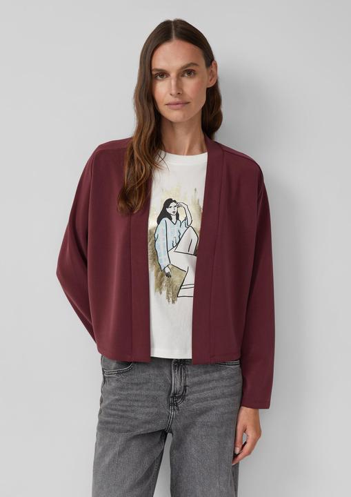 Produktbild s.Oliver Sweatshirt Jacke Scuba-Jacke im Relaxed Fit (48)