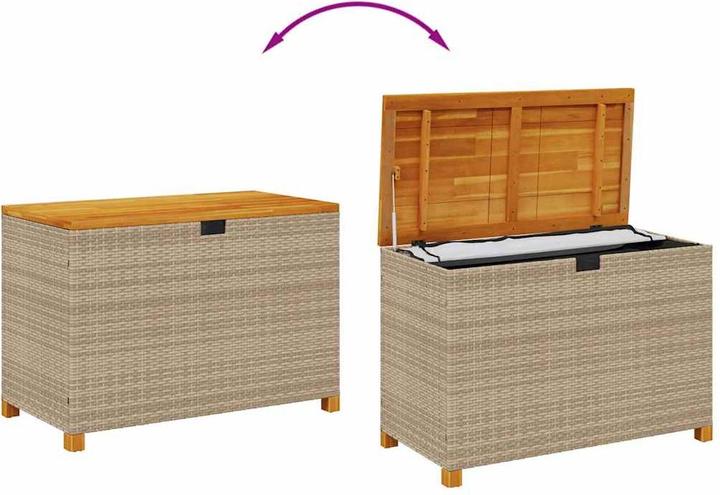 Actual product image vidaXL Garten-Auflagenbox