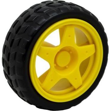 3D Simo Kolo di plastica con pneumatico per Arduino robot (Moto), Accessori di robotica