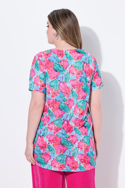 Image du produit Miamoda T-shirt coupe évasée, motif floral (56)