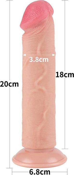 Produktbild Lovetoy Skin Dildo 20 cm
