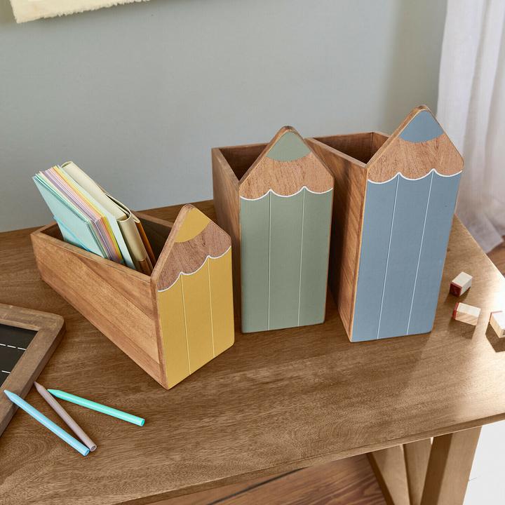 Produktbild Loberon Organizer 3er Set Sønvik braun