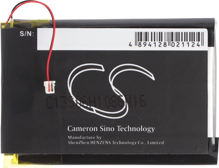 Produktbild CS Cameron Sino Li-Polymer-Akku 750mAh 3.7V für MP3-Player, Musik Player wie Sony 1-756-763-11, 7Y19A60823, LIS1401