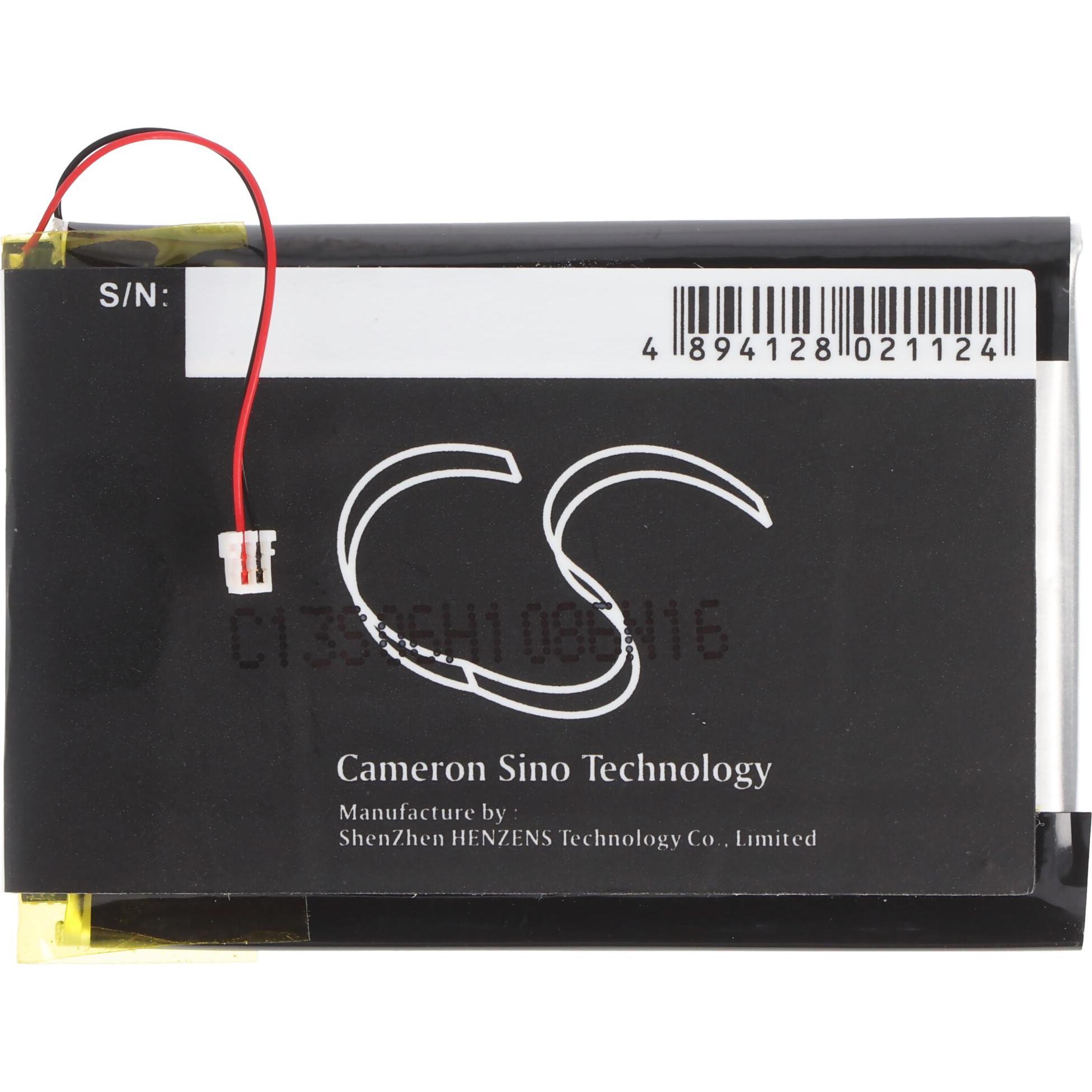 Thumbnail - CS Cameron Sino Li-Polymer-Akku 750mAh 3.7V für MP3-Player, Musik Player wie Sony 1-756-763-11, 7Y19A60823, LIS1401, Kam...