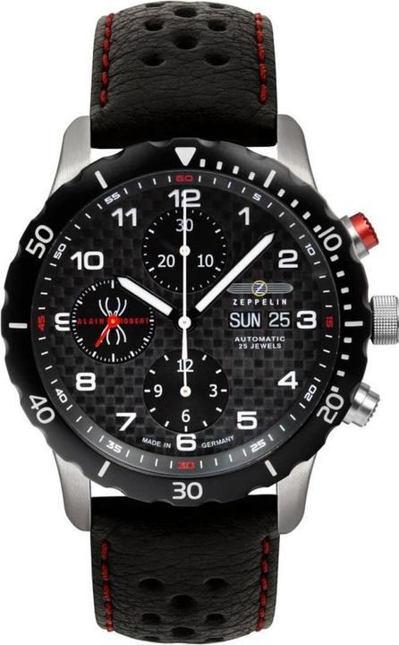 Immagine prodotto Zeppelin 7216-2 Night Cruise Cronografo Automatico 42 mm 10ATM (Cronografo, Orologio da pilota, 42 mm)