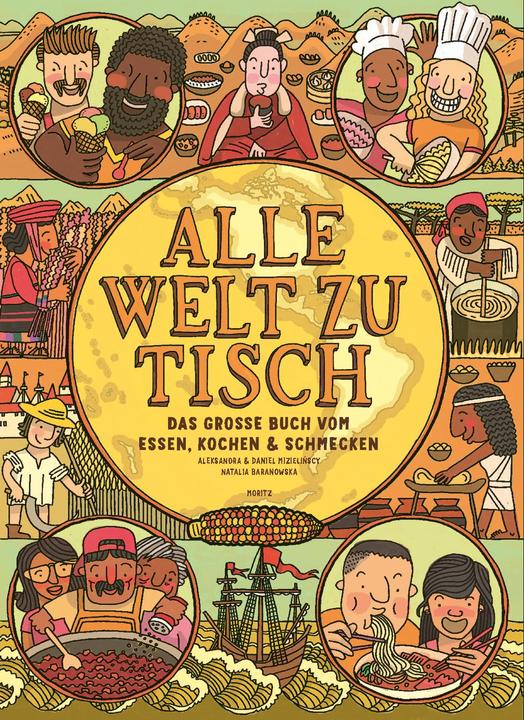 Alle Welt zu Tisch (Deutsch, Aleksandra Mizielinska, Daniel Mizielinscy, Natalia Baranowska, 2021)