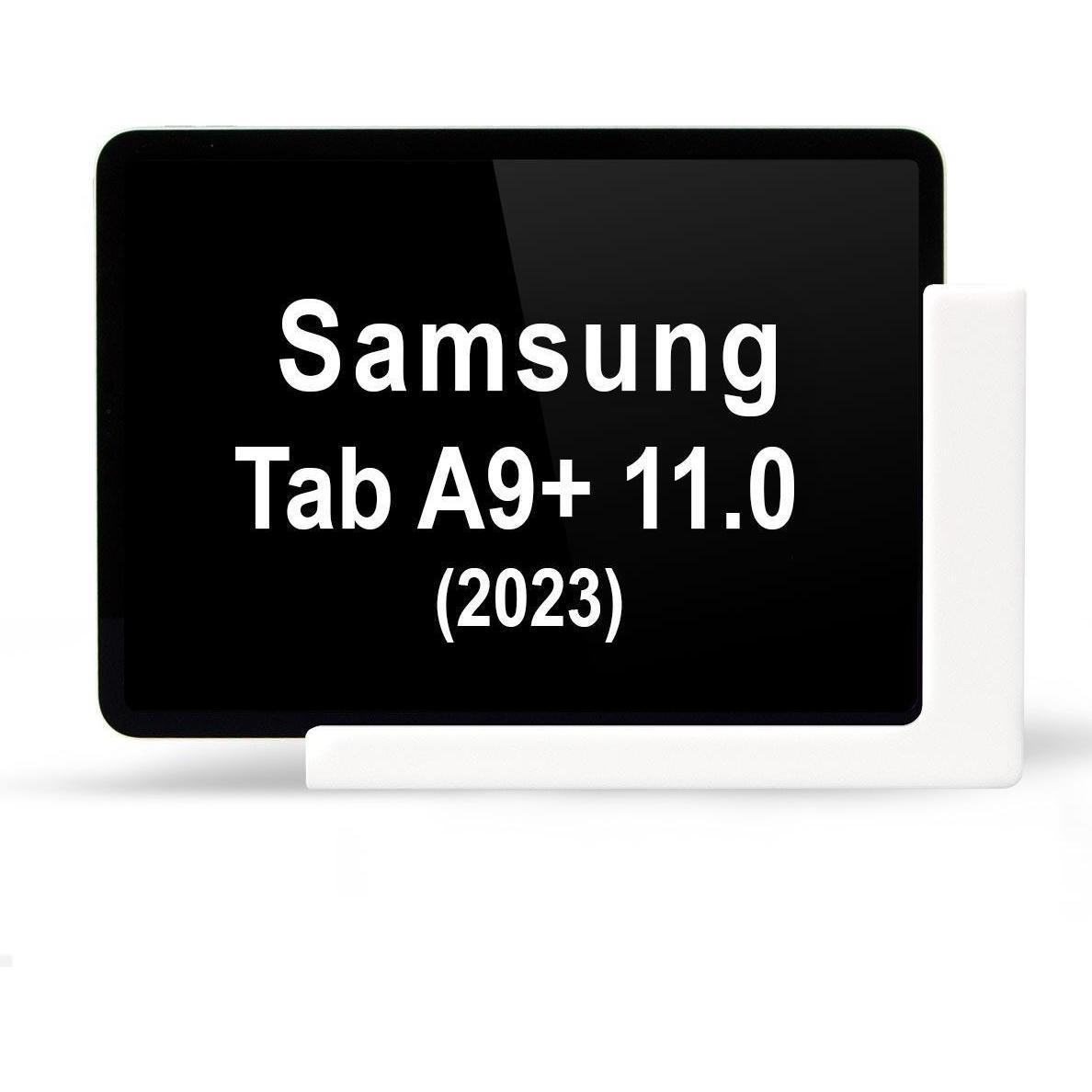 TabLines TWP035W Wandhalterung für Samsung Tab A9+ 11.0 (2023), weiss, Tablet Halterung, Weiss