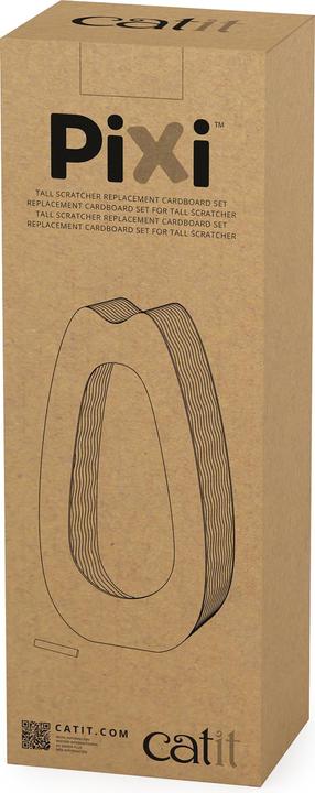 Catit Tall Scratcher Ersatzkarton (57.50 cm, Braun)