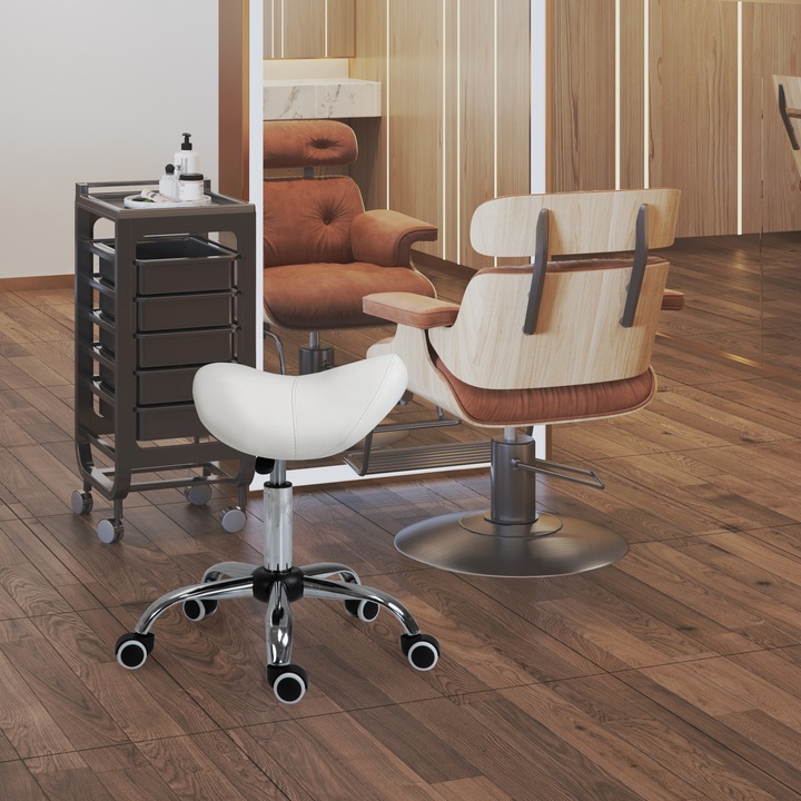 Produktbild Homcom Sattelhocker mit Nylonrollen