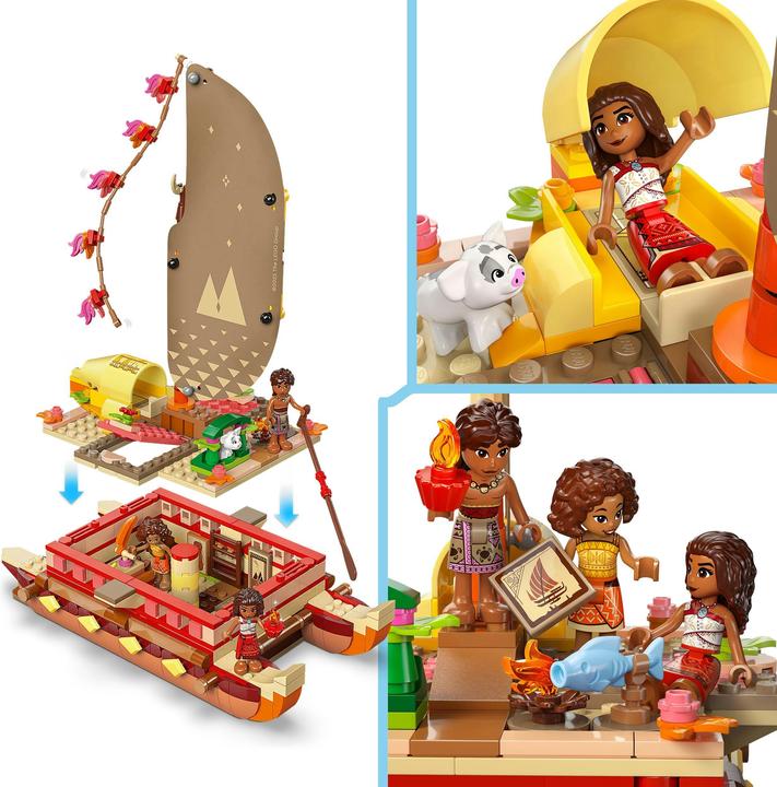 Produktbild LEGO Vaianas Abenteuerfloss (LEGO Disney)