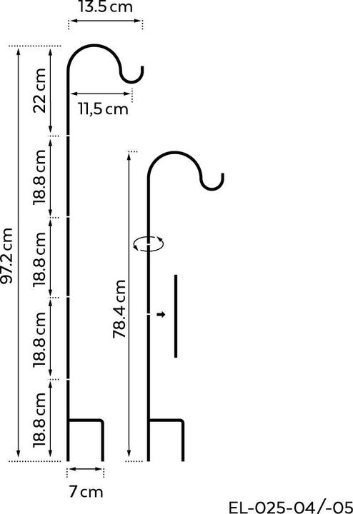 Produktbild STT Laternenhalter