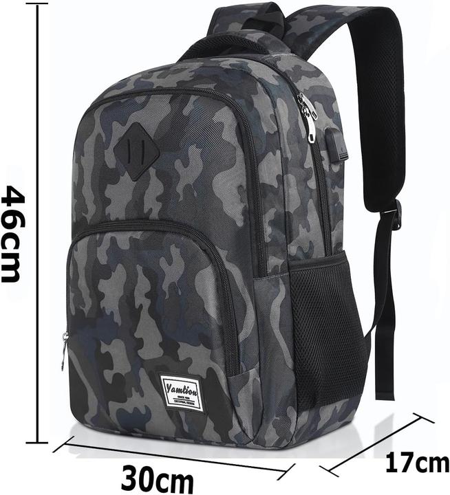 Produktbild Yamtion Laptop-Rucksack mit USB-Ladeanschluss (35 l)