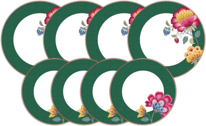 Produktbild PIP Studio Fantasy Green Teller Set 8tlg (1x)