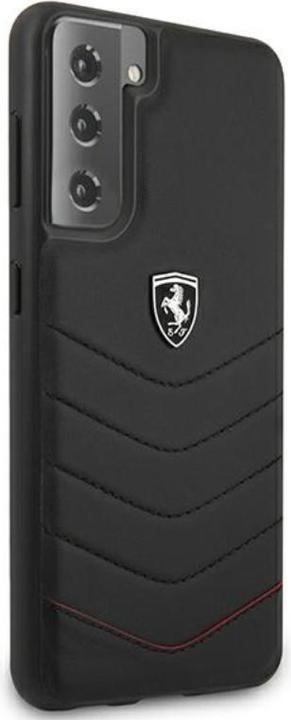 Produktbild Ferrari FEHQUHCS21MBK S21+ G996 czarny/black hardcase Off Track Quilted (Samsung Galaxy S21+)