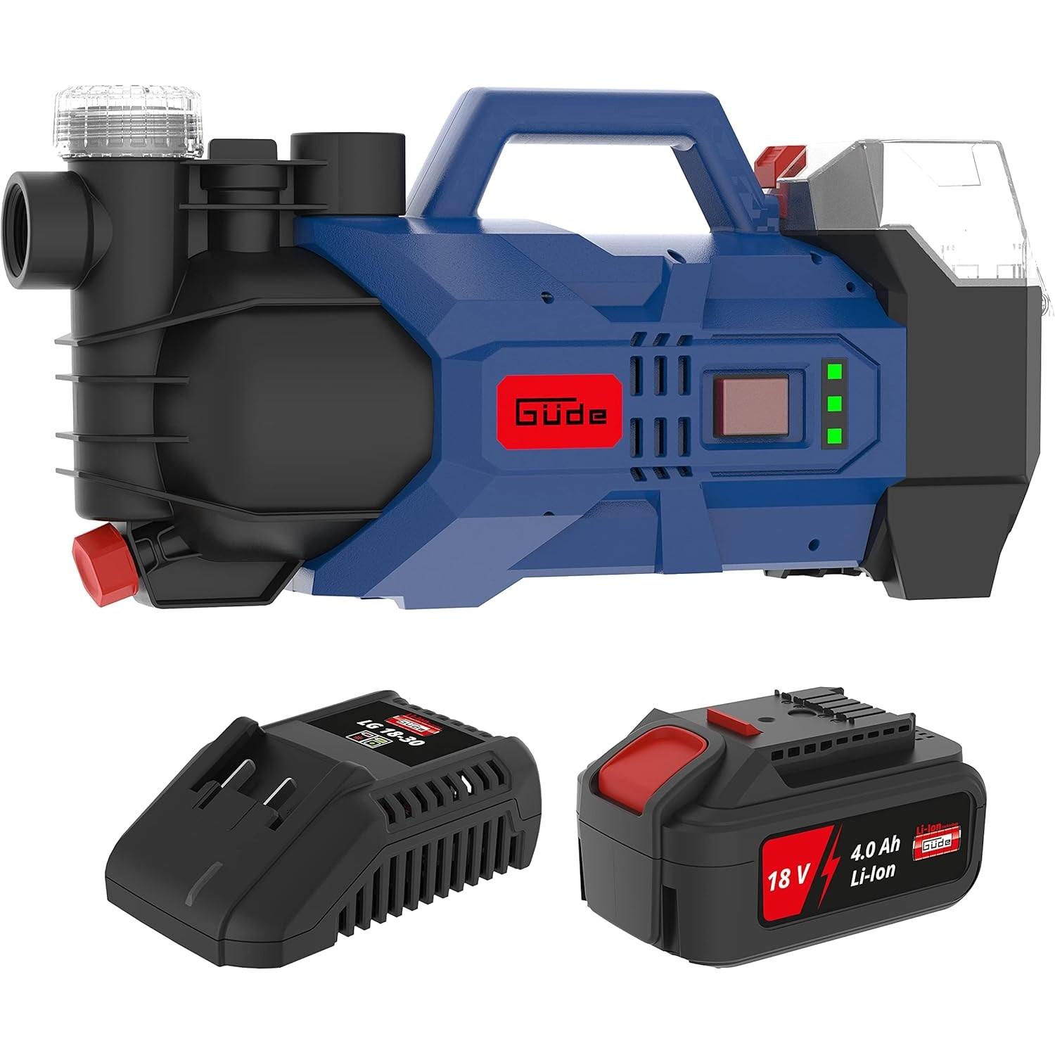 Güde Akku Gartenpumpe GP 18-401-30 - 58564 (Gartenpumpe) (58564)
