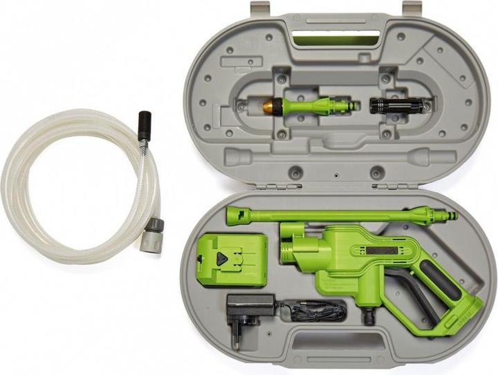 Actual product image Aqua2Go Hose water pressurizing gun aquagun 14/20 bars (Electrical connection)