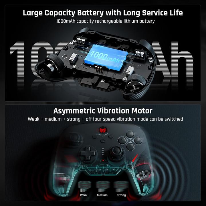Black Shark Kabelloser Controller mit benutzerdefinierten Tasten