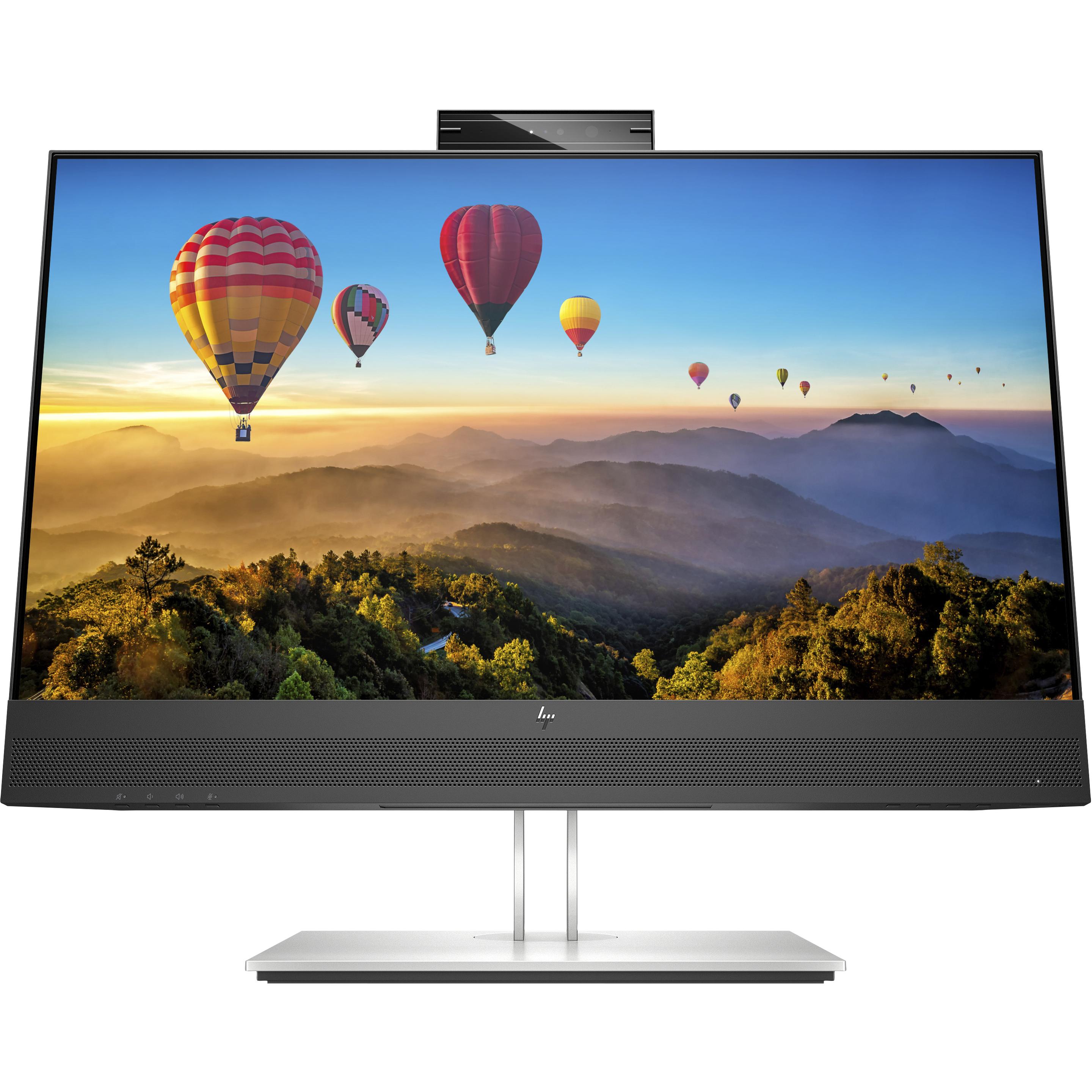 HP E24m G4 (1920 x 1080 Pixel, 23.80"), Monitor, Schwarz, Silber