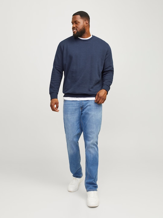 Actual product image Jack & Jones Plain plus size sweatshirt (XXL)