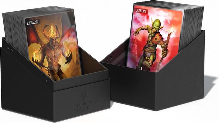 Productafbeelding Ultimate Guard Kaartendoos Return To Earth Boulder Deck Case 100+ Zwart