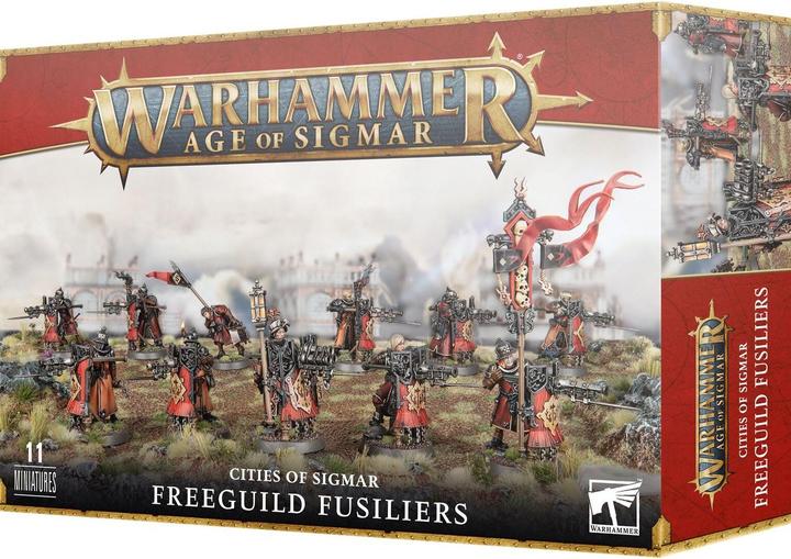 Games Workshop Warhammer AoS - Cities of Sigmar Fusiliers de la Freeguild (Kunststoff)