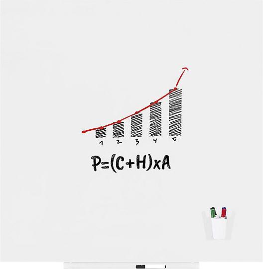 kaiserkraft Skincolor whiteboard (129 x 129 cm)