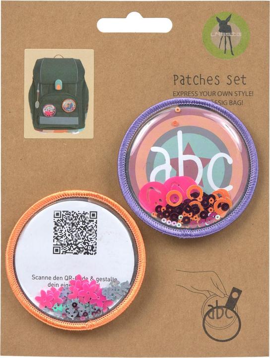 Image du produit Lässig Patches 2er Set - DIY, Lavendel Rosa