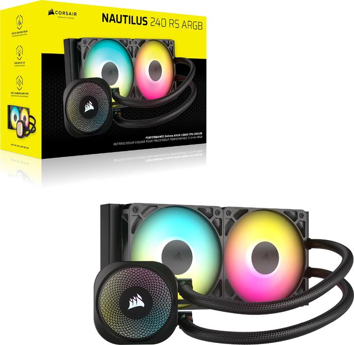 Actual product image Corsair Nautilus 240 RS ARGB
