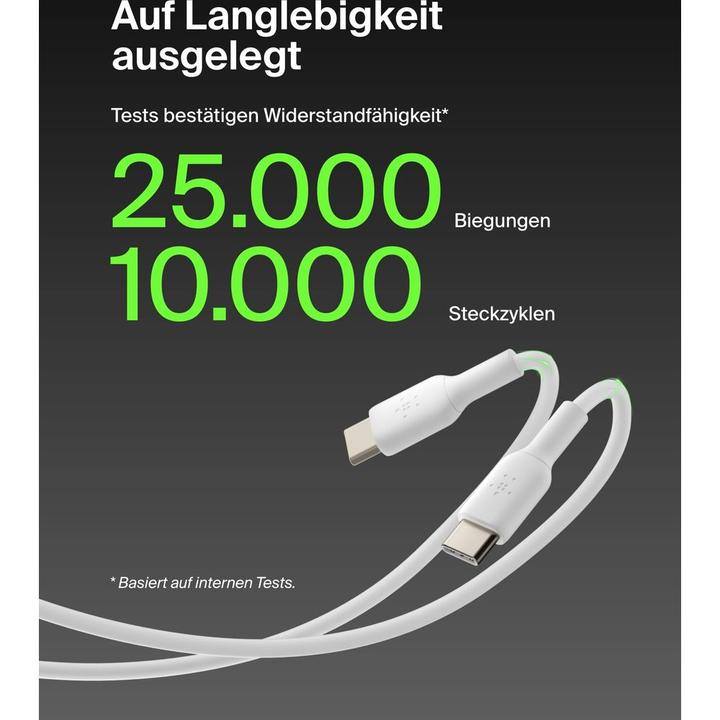 Actual product image Belkin USB charging cable Boost Charge USB-C - USB-C 1 m (1 m)
