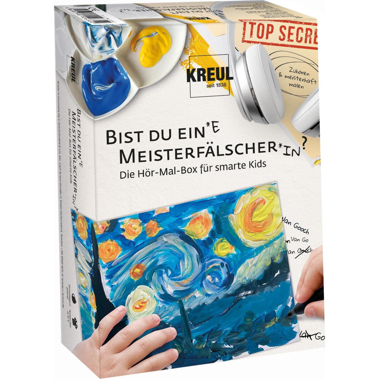 Thumbnail - Kreul, Künstlerfarbe + Bastelfarbe, Kreativ-Set "Meisterf„lscher Box Sternennacht" (Mehrfarbig)