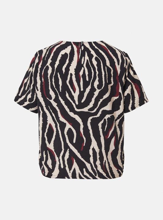 Immagine prodotto Comma Bluse Strukturierte Bluse mit Tunnelzug (40)