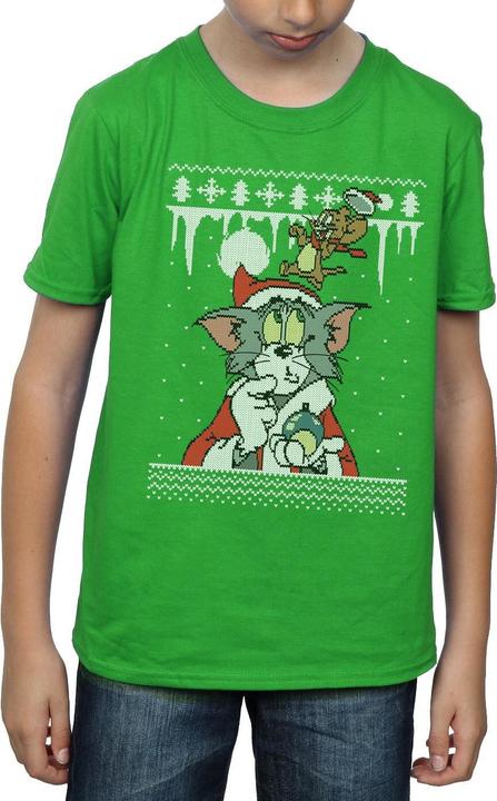 Produktbild Tom & Jerry Christmas Fair Isle TShirt Jungen (152, 158)