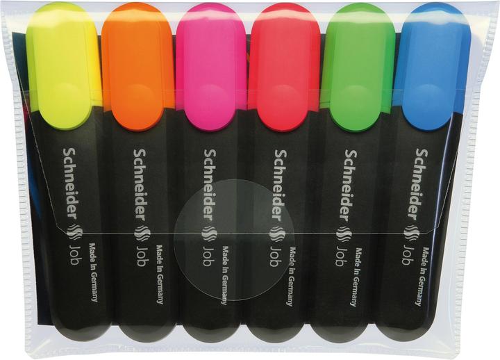 Schneider Highlighter 150 (Assorted, 5 mm, 6 x)