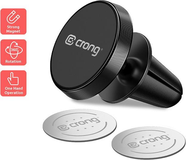 Actual product image Crong Magnetic Smart CRG-CH1-BLK car holder
