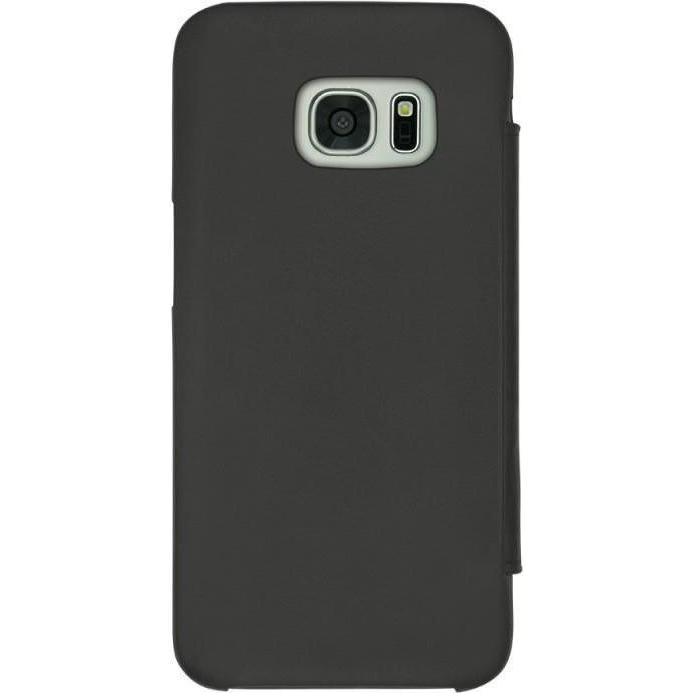 Thumbnail - Noreve Lederschutzhülle horizontal (Samsung Galaxy S7 Edge), Smartphone Hülle, Schwarz