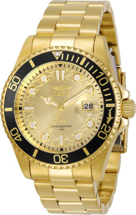 Invicta Pro Diver Stainless Steel Quartz Watch (Analogue wristwatch, 43 mm)