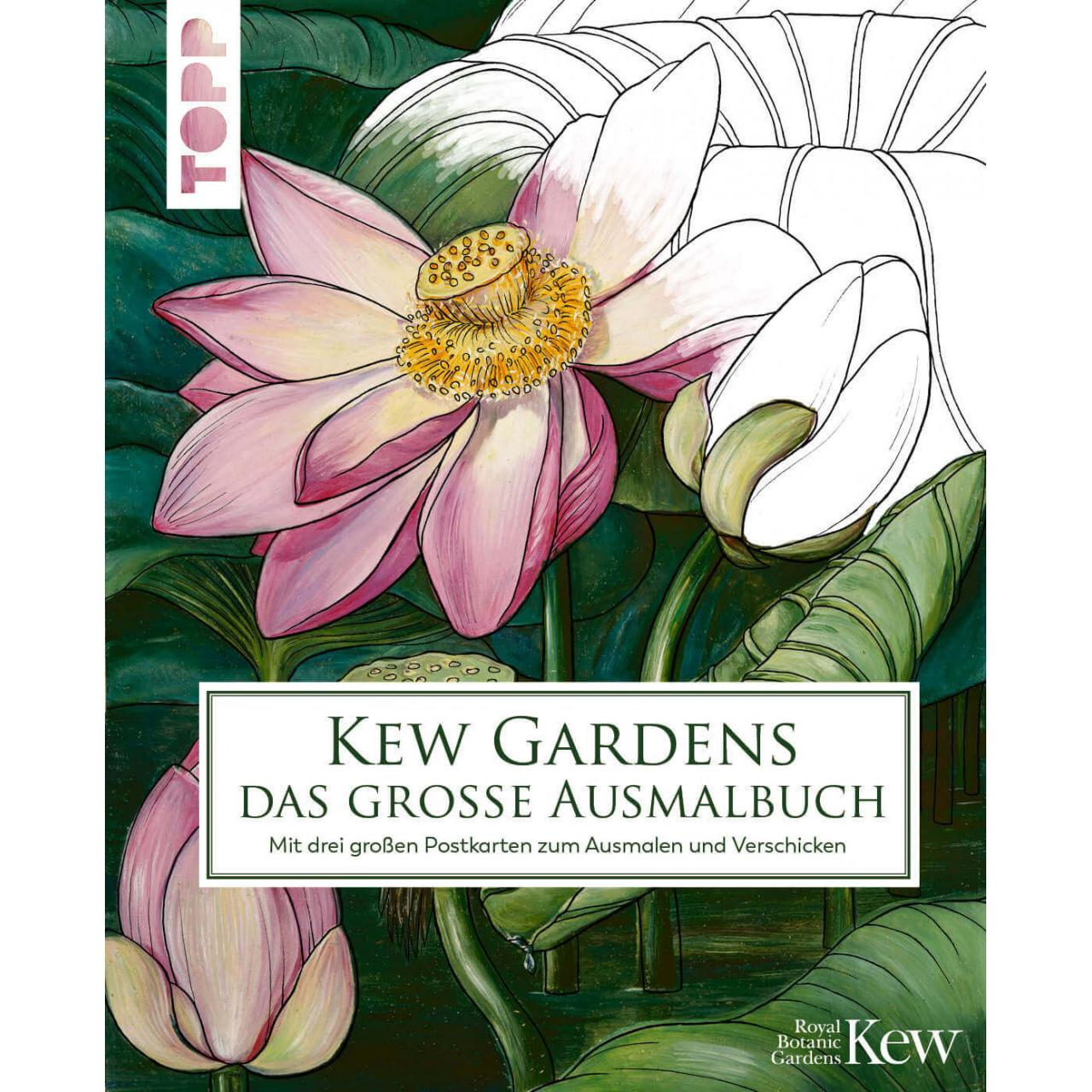 Thumbnail - Frech Kew Gardens - das grosse Ausmalbuch