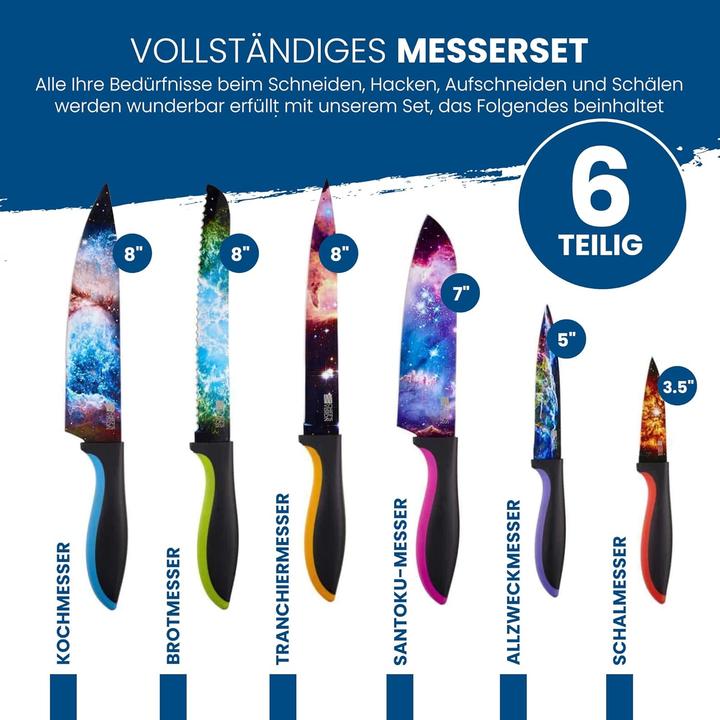 Produktbild Chefs Vision Kosmos Messerset