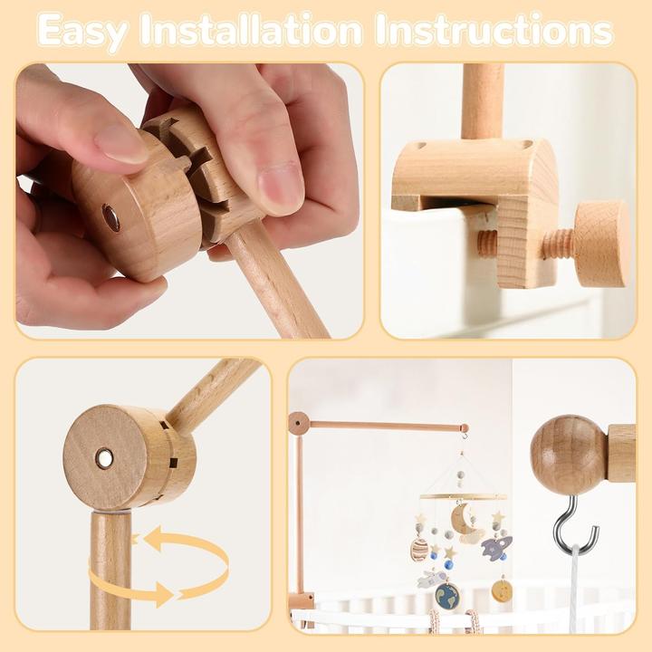 Immagine prodotto Collazoey Mobilehalterung für Babybett