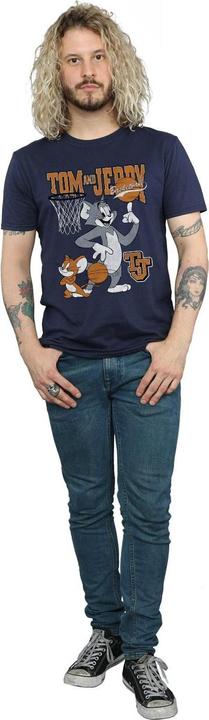 Produktbild Tom & Jerry Spinning Basketball TShirt (L)