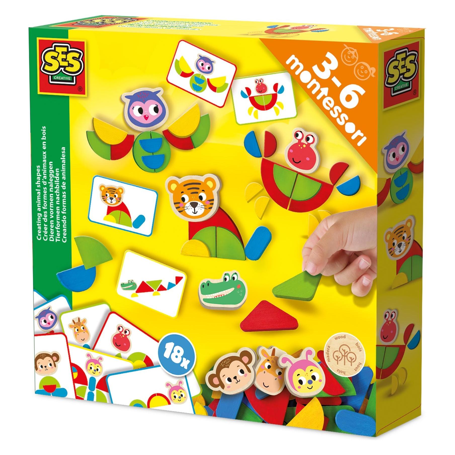 Ses Montessori - Tierformen nachbilden (14063)