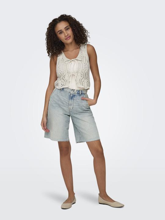 Immagine prodotto Only ONLRUTH Mittlere Taille Locker geschnitten Jeans-Shorts Jeans-Shorts (L)