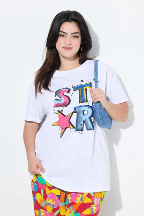 Produktbild Angel of Style T-Shirt, bequeme Passform, Neon 3D-Motiv (58)